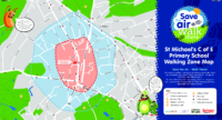 St Michaels CE Walking Zone Map