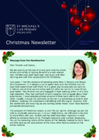 Newsletter Christmas 2020