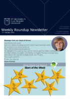 Weekly Round Up Newsletter 21st January 2022