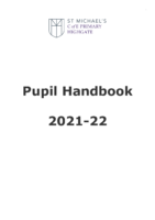 Pupil Handbook Spring 2022