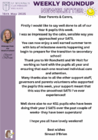 Weekly Round Up Newsletter 16th May 2025