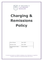 Charging and Remissions Policy