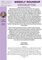 Weekly Round Up Newsletter 27th March 2026