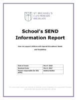 SEND Information Report