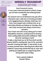 Weekly Round Up Newsletter 17th April 2026