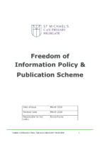Freedom of Information Policy  Publication Scheme