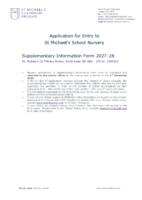 SIF Nursery 2027 28