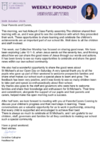 Weekly Round Up Newsletter 16th October 2026